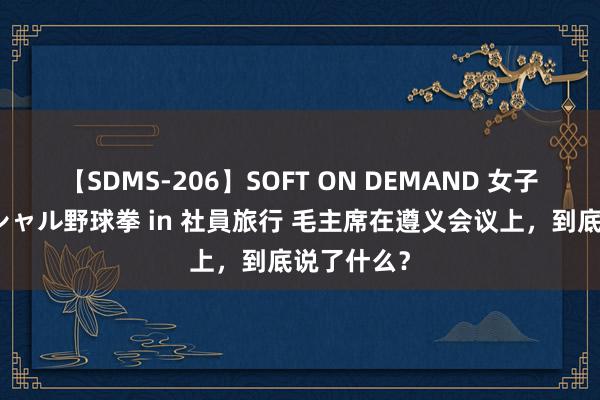 【SDMS-206】SOFT ON DEMAND 女子社員スペシャル野球拳 in 社員旅行 毛主席在遵义会议上，到底说了什么？