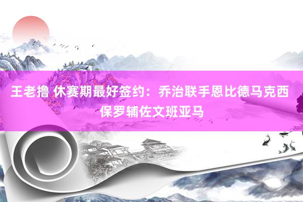 王老撸 休赛期最好签约：乔治联手恩比德马克西 保罗辅佐文班亚马