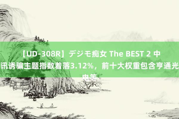 【UD-308R】デジモ痴女 The BEST 2 中证通讯诱骗主题指数着落3.12%，前十大权重包含亨通光电等