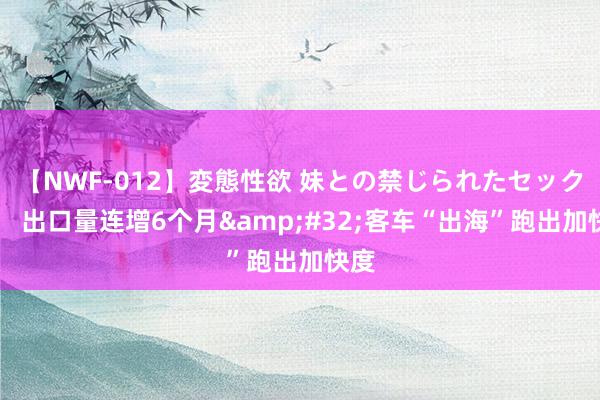 【NWF-012】変態性欲 妹との禁じられたセックス。 出口量连增6个月&#32;客车“出海”跑出加快度