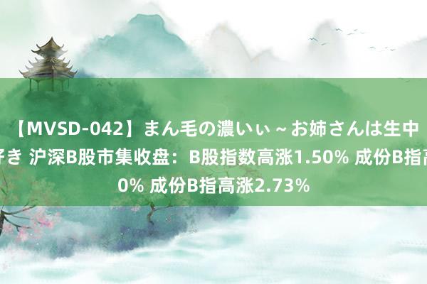 【MVSD-042】まん毛の濃いぃ～お姉さんは生中出しがお好き 沪深B股市集收盘：B股指数高涨1.50% 成份B指高涨2.73%