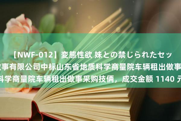 【NWF-012】変態性欲 妹との禁じられたセックス。 山东王印台汽车做事有限公司中标山东省地质科学商量院车辆租出做事采购技俩，成交金额 1140 元